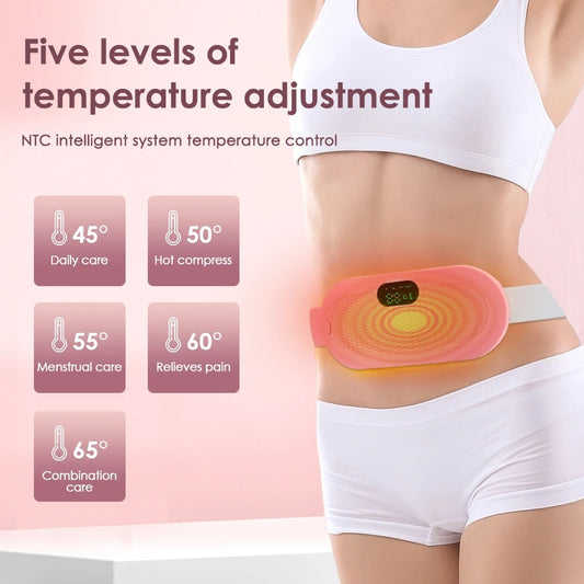 Smart Menstrual Heating Pad & Abdominal Massager